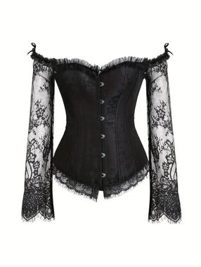 New Lace Corset Top Size S-M